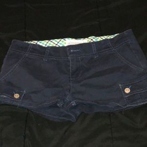 Aeropostale Blue Short Shorts